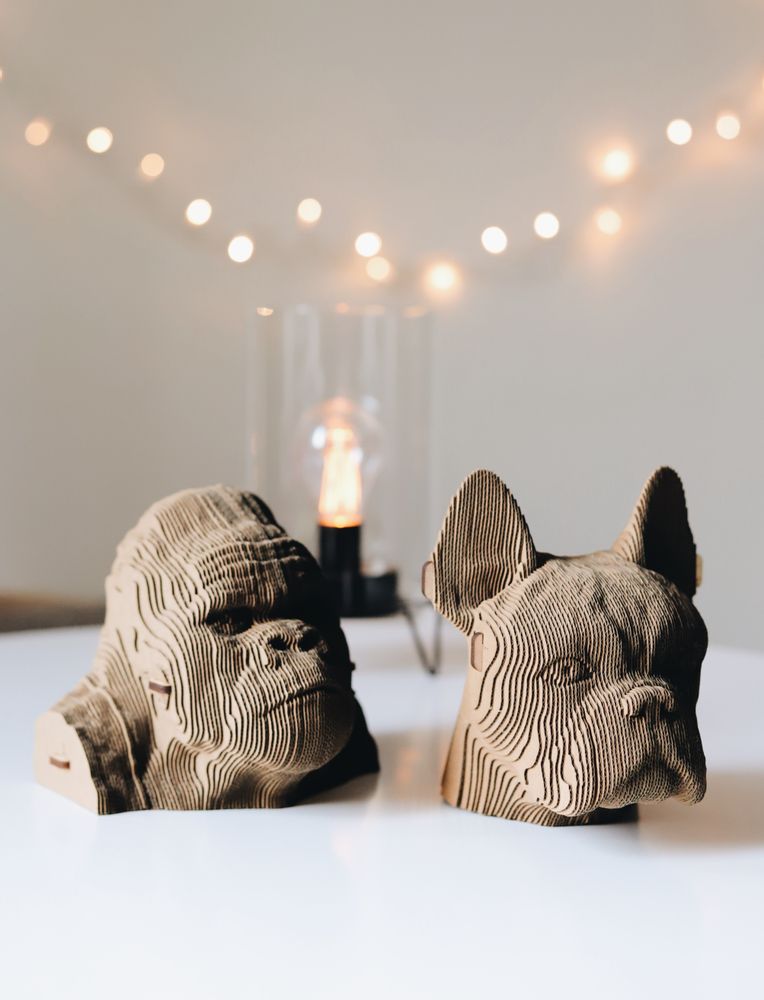 Cadeaux - Puzzle 3D en carton GORILLA - CARTONIC