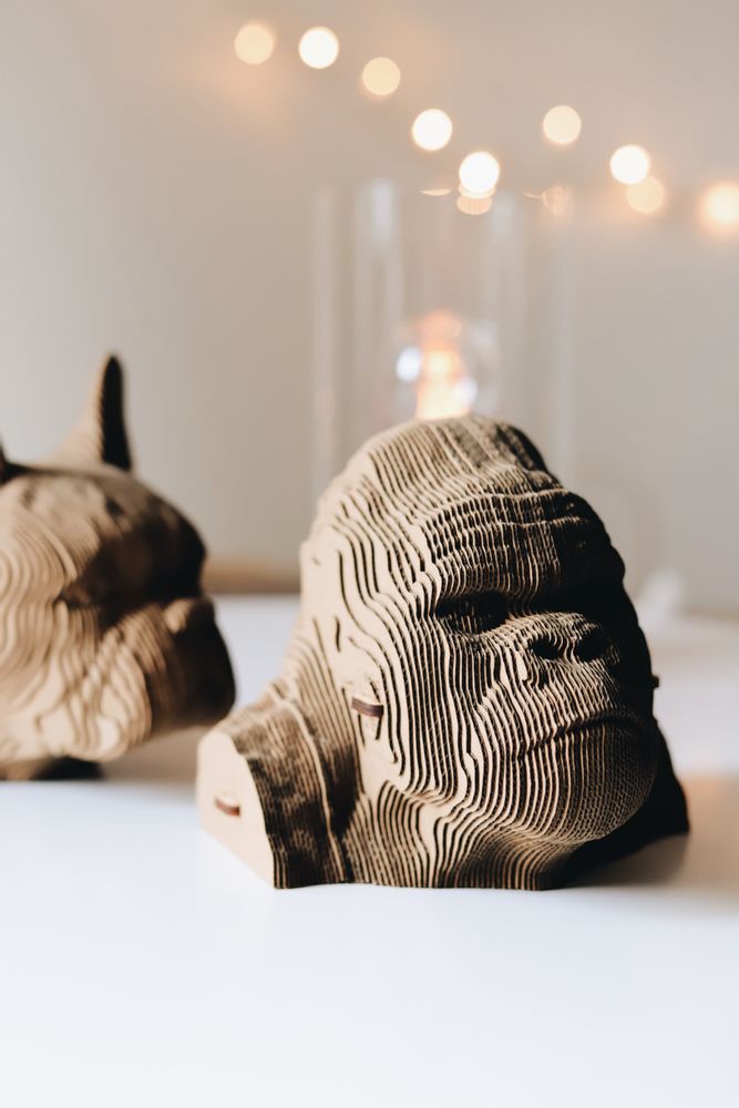 Cadeaux - Puzzle 3D en carton GORILLA - CARTONIC