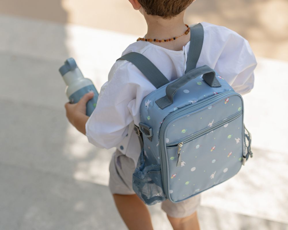 Sacs et cabas - Sac à lunch isotherme - Spaceship Dusty Blue - CITRON