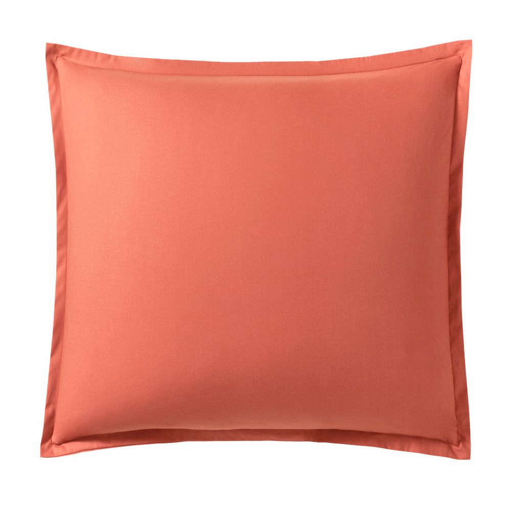 Linge de lit - Percale de coton Royal line Corail - Parure de lit - ESSIX