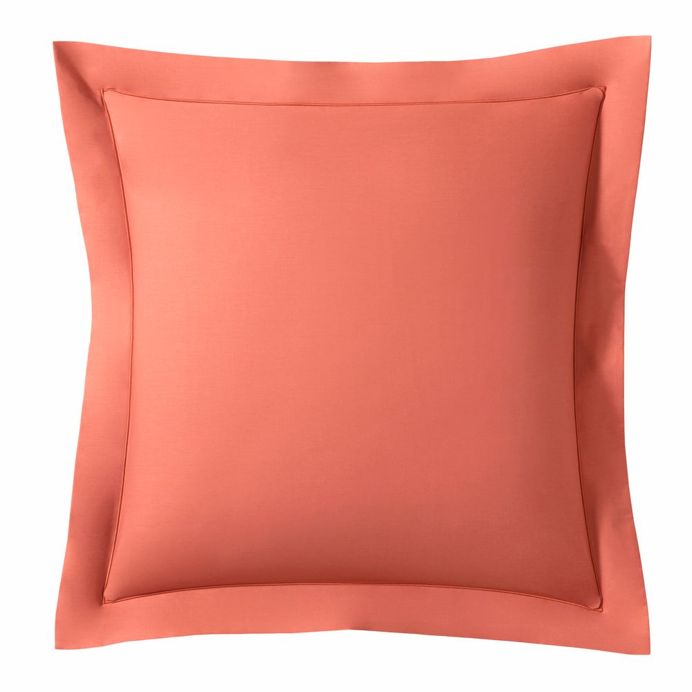 Linge de lit - Percale de coton Royal line Corail - Parure de lit - ESSIX