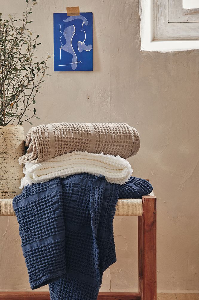 Linge de lit - Yogi Naturel - Plaid et couvre-lit - ESSIX
