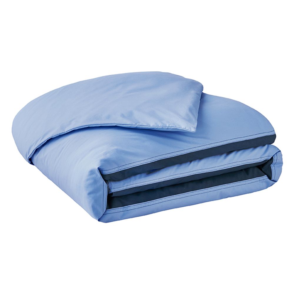 Linge de lit - Rendez-Vous Bleu Olympe / Bleu Nuit - Parure de lit - ESSIX