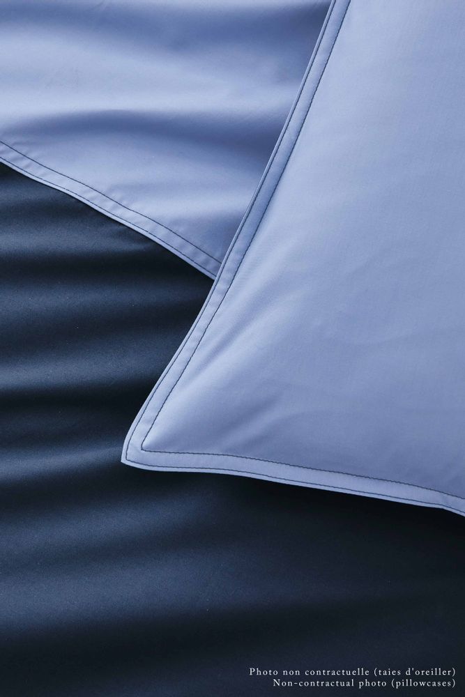 Linge de lit - Rendez-Vous Bleu Olympe / Bleu Nuit - Parure de lit - ESSIX