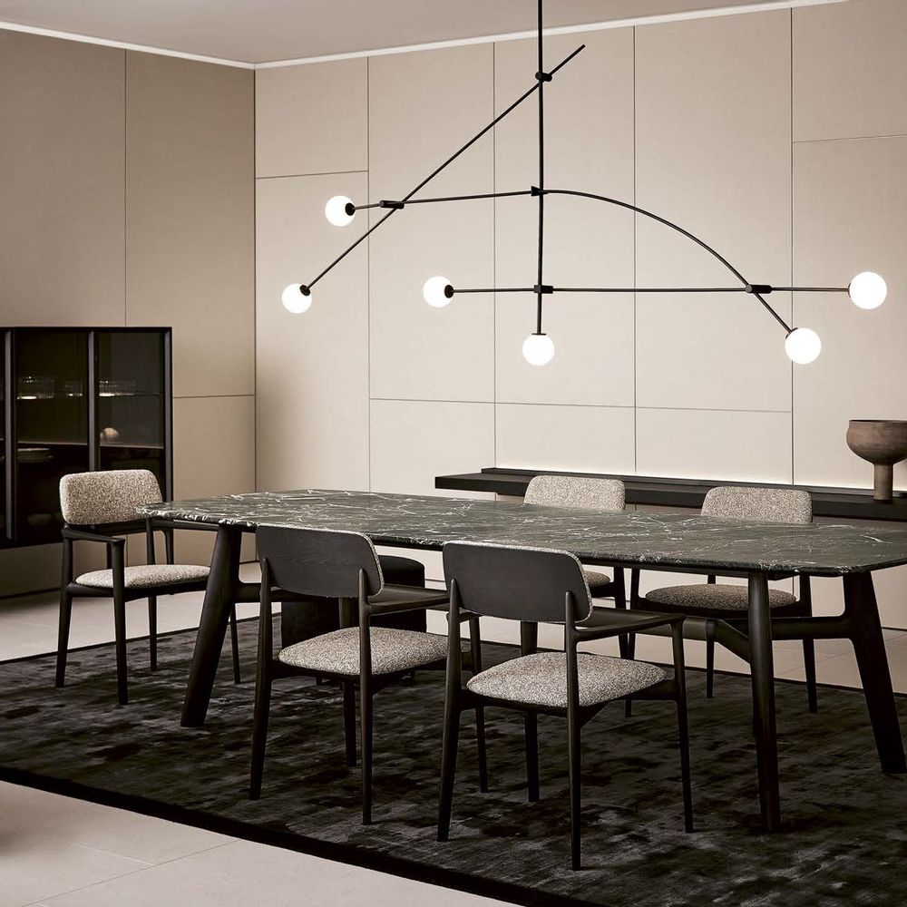 Tables Salle à Manger - Silvera Poliform Curve - SILVERA POLIFORM