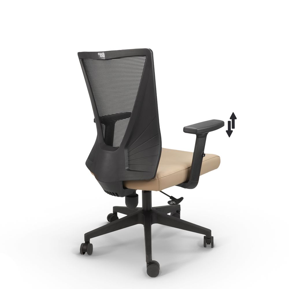 Chairs - Operatif Boavista Office Chair Riva Adjustable Armrests - RIVA OFFICE