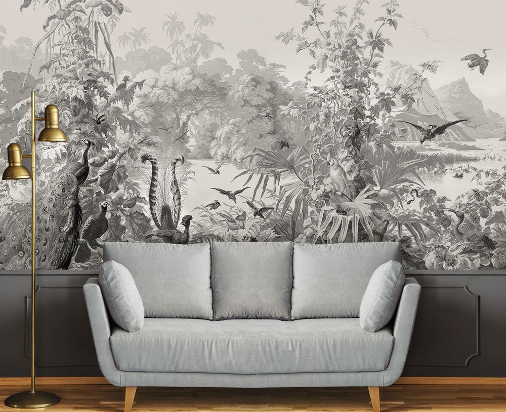 Autres décorations murales - Papier peint panoramique LE BRESIL - LE GRAND SIÈCLE