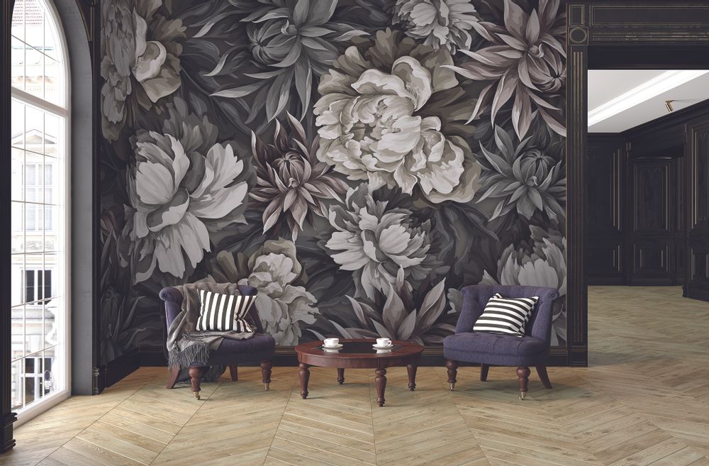 Objets de décoration - Papier peint PEONY - LGD01 DECOR MURAL SUR MESURE