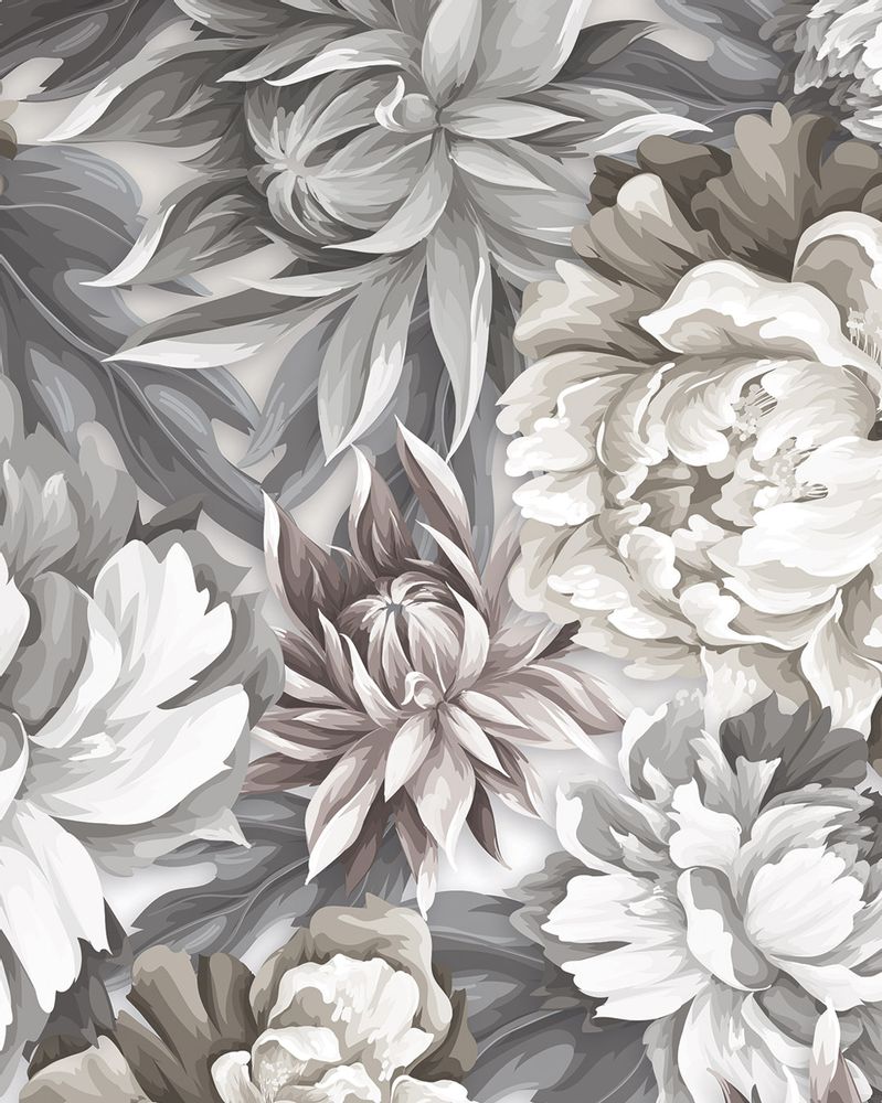 Objets de décoration - Papier peint PEONY - LGD01 DECOR MURAL SUR MESURE