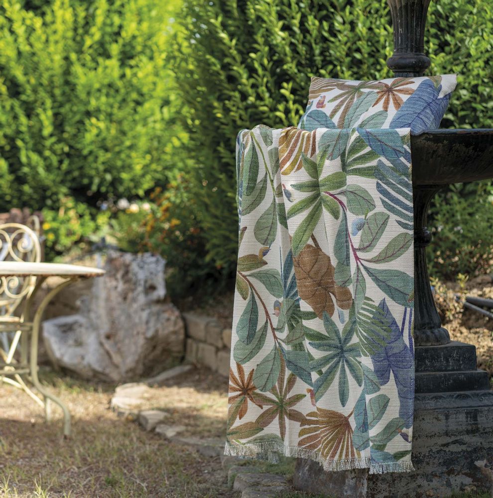 Plaids - Mezzeri jette Grand Foulard et tapis - TESSITURA TOSCANA TELERIE