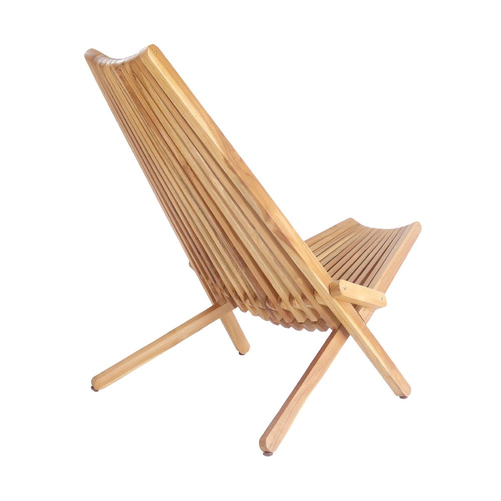 Chaises de jardin - Chaise pliante en teck Calero - HOUSE NORDIC