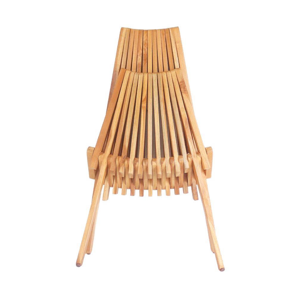 Chaises de jardin - Chaise pliante en teck Calero - HOUSE NORDIC