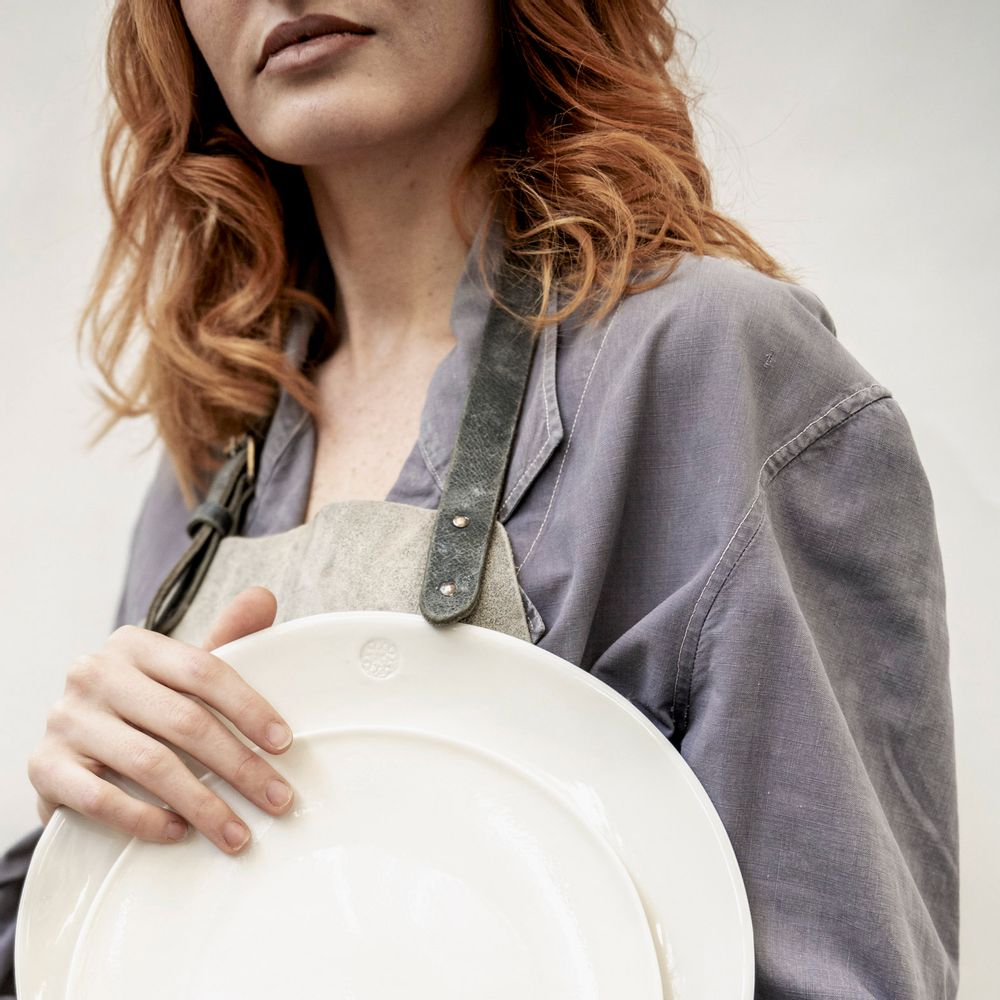 Assiettes au quotidien - ASSIETTE EMPREINTE - SOPHIE MASSON PORCELAINE