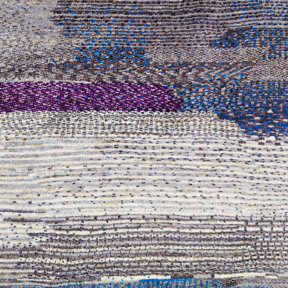 Tapis design - Violet-backed Starling Feathers, Animal Skin Collection, Super Fine - ZOLLANVARI INTERNATIONAL