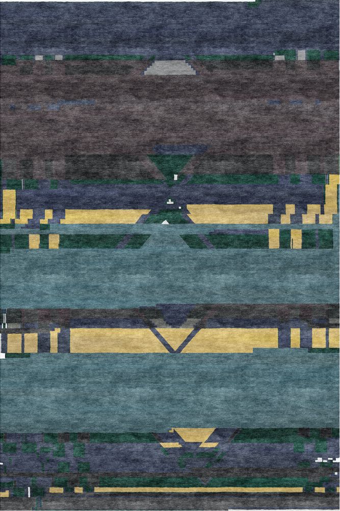 Rugs - Cryptogram, Glitch Gabbehs Collection, SoFarSoNear Studio X Zollanvari - ZOLLANVARI INTERNATIONAL