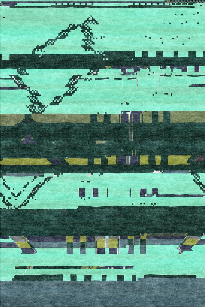 Design carpets - Panorama, Glitch Gabbehs Collection, Zollanvari Fine Gabbeh - ZOLLANVARI INTERNATIONAL