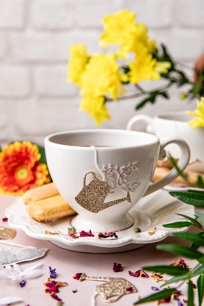 Café et thé - Sachet de thé forme fleur ( par 5 ) - TEA HERITAGE