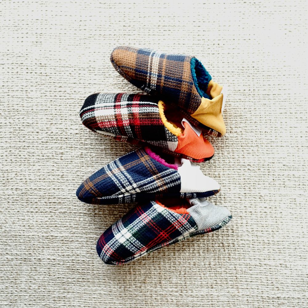 Gifts - Waffle plaid x Toscana boa - MERIPPA