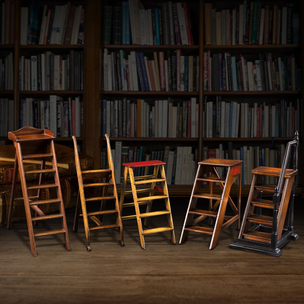 Sculptures, statuettes and miniatures - LIBRARY STEPS COLLECTION - TOURD'HORIZON