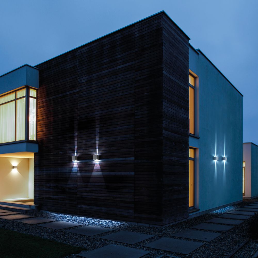Outdoor wall lamps - Cubetto - ZAFFERANO LIGHTING