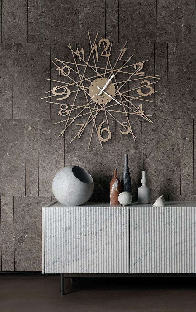 Clocks - Zig Zag Wall clock - ARTI & MESTIERI