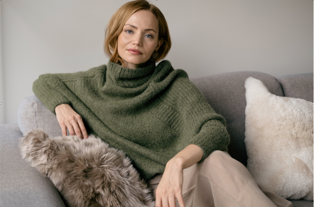 Apparel - Alpaca sweaters, cardigans & ponchos - ALPAKA
