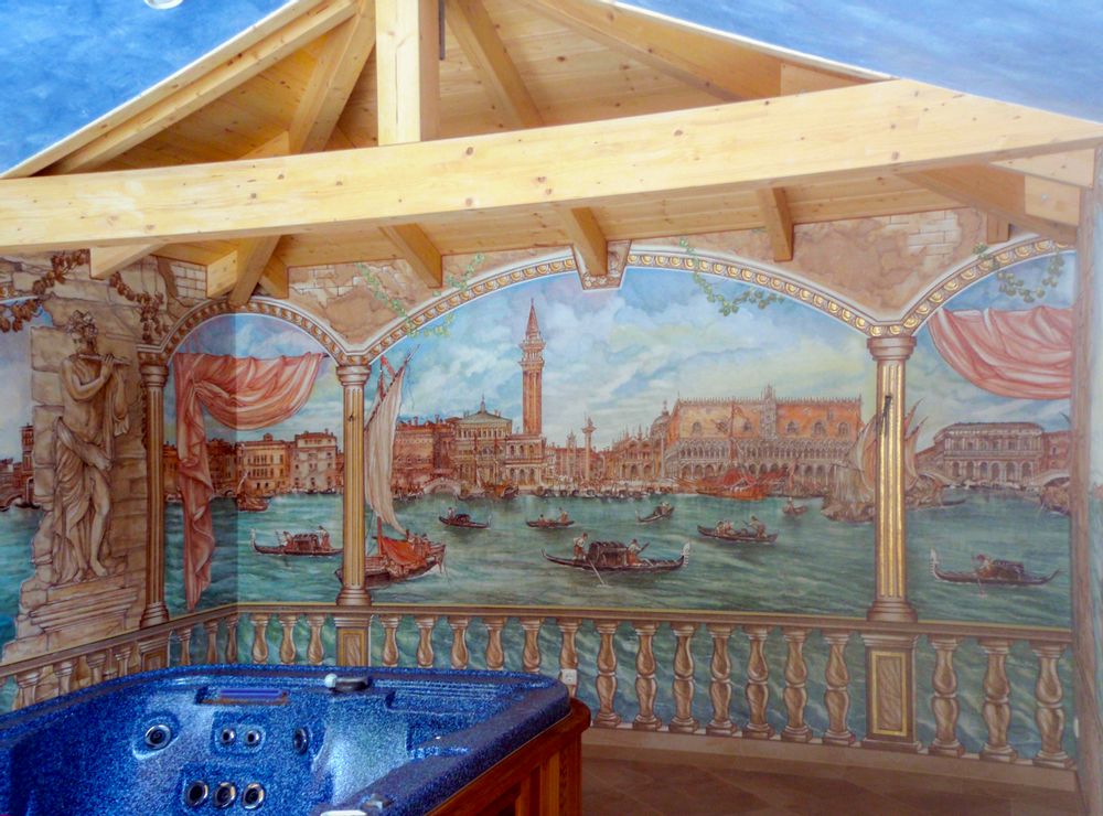 Trompe-l'œil pour murs - Trompe l'oeil - Décoration d'intérieur - HISTORYA