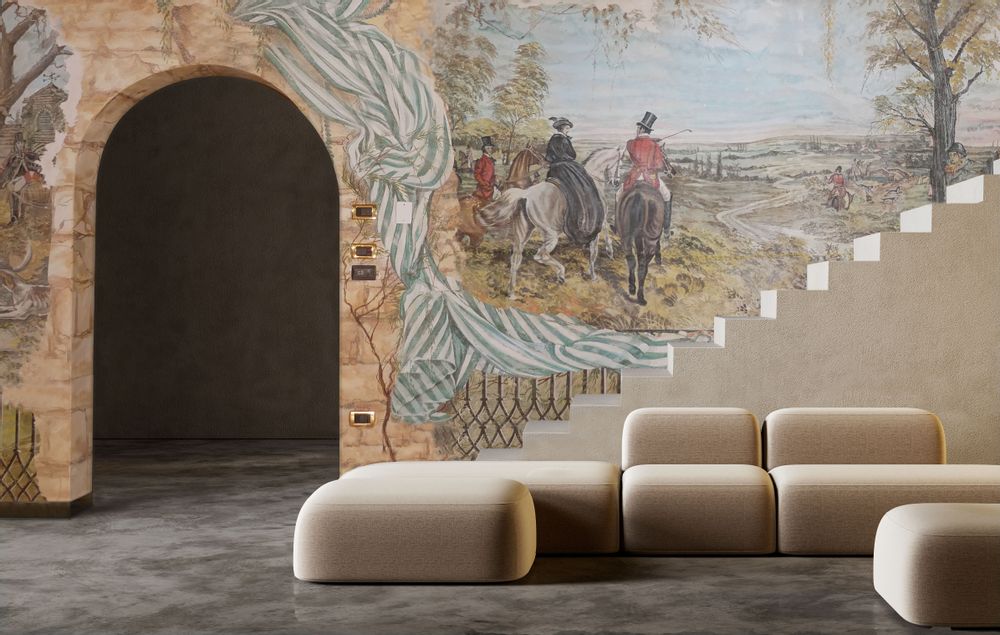 Trompe-l'œil pour murs - Trompe l'oeil - Décoration d'intérieur - HISTORYA