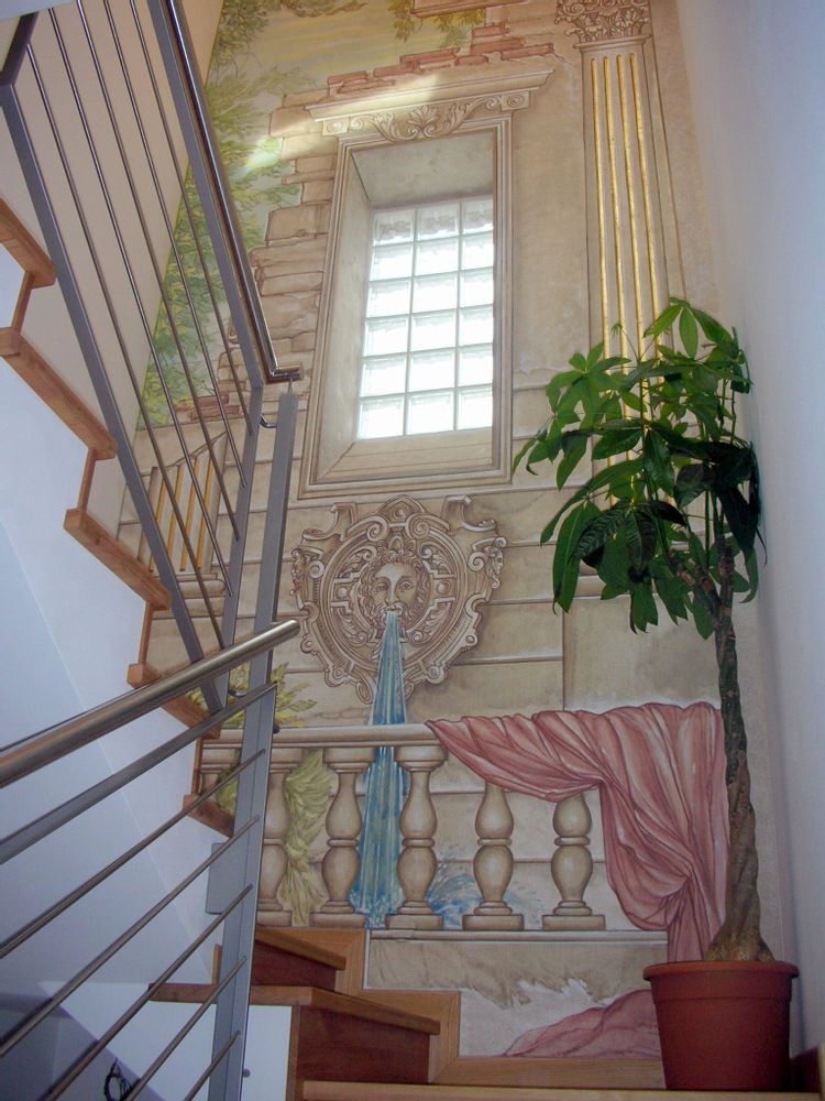 Trompe-l'œil pour murs - Trompe l'oeil - Décoration d'intérieur - HISTORYA