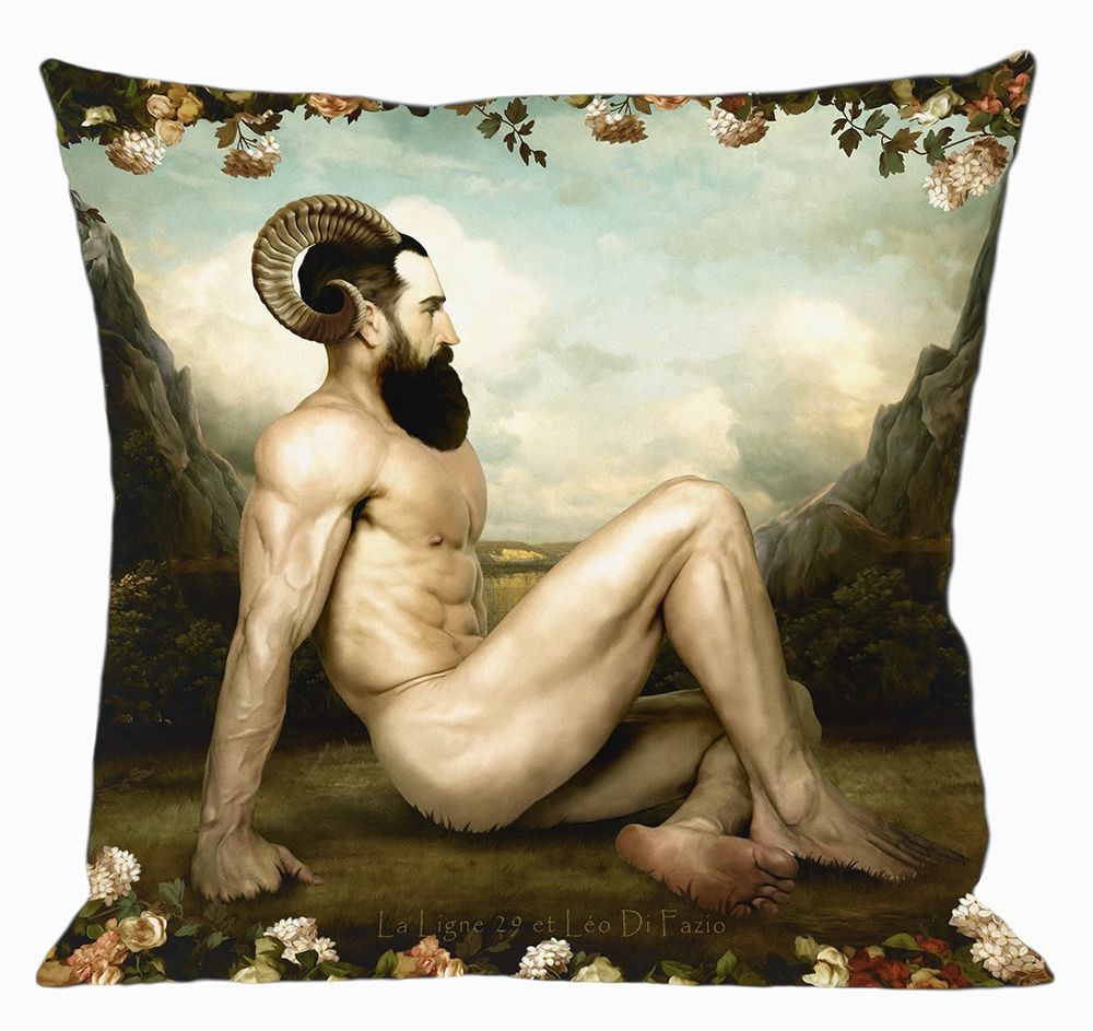 Fabric cushions - THE VALLEY OF WHISPERS - LA LIGNE 29