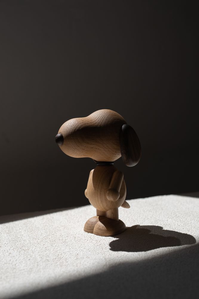 Objets design - Snoopy - Statue en bois - BOYHOOD DESIGN