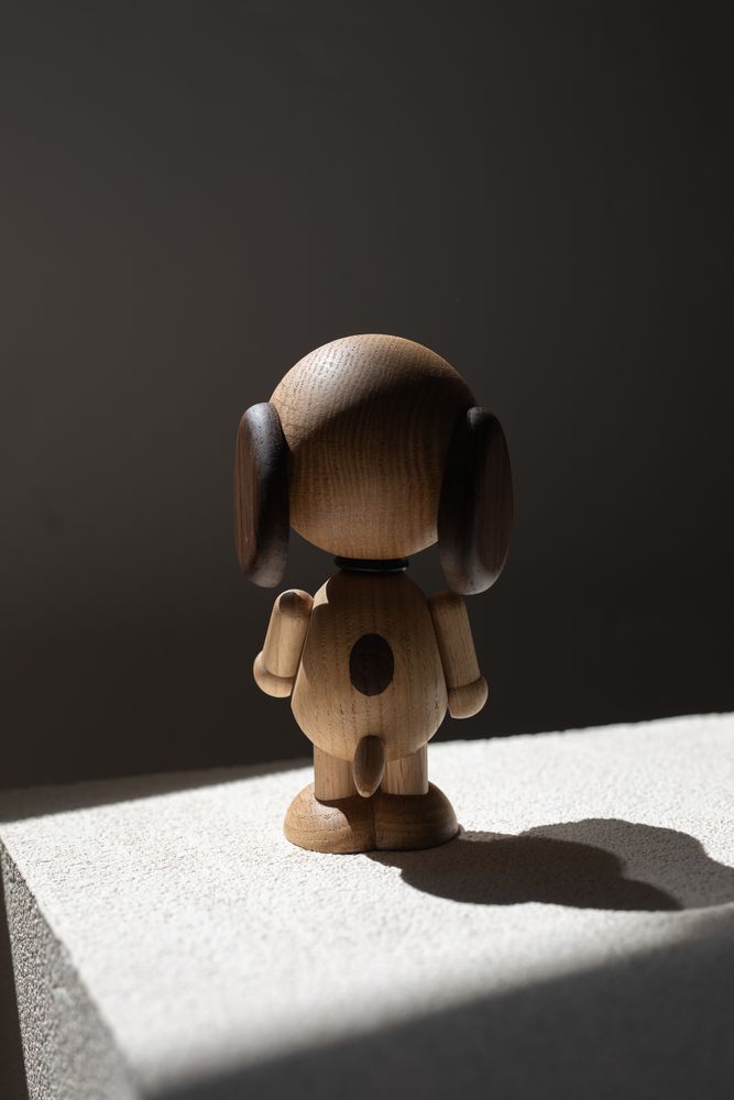 Objets design - Snoopy - Statue en bois - BOYHOOD DESIGN