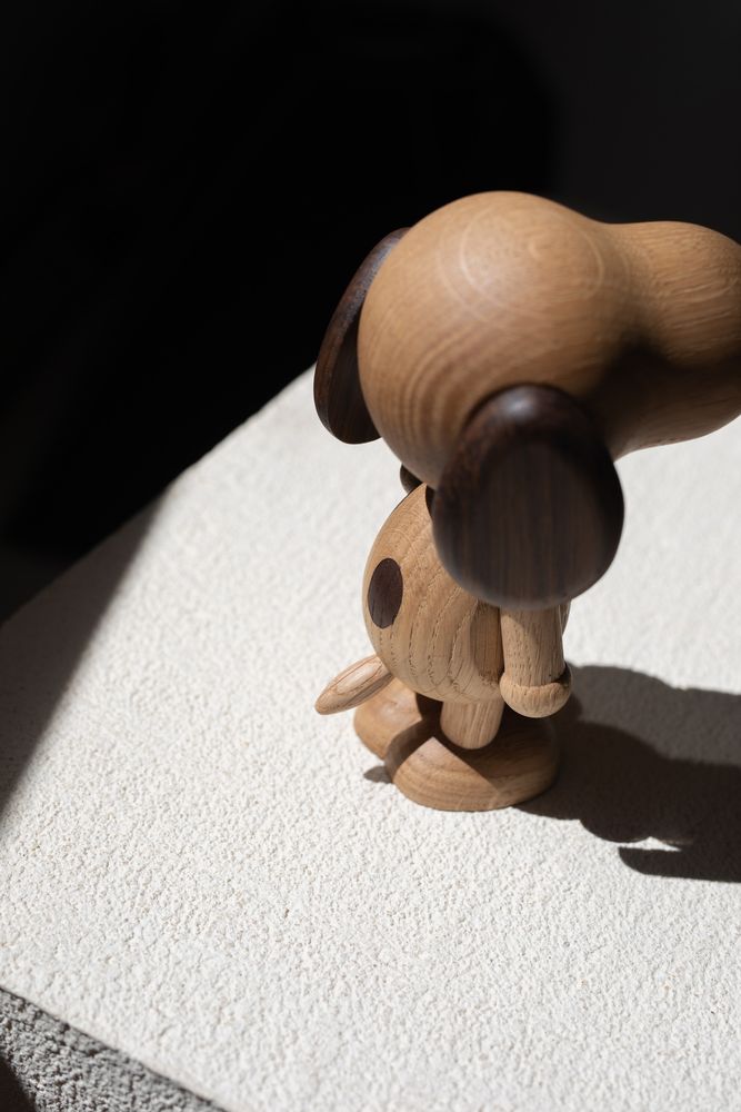 Objets design - Snoopy - Statue en bois - BOYHOOD DESIGN