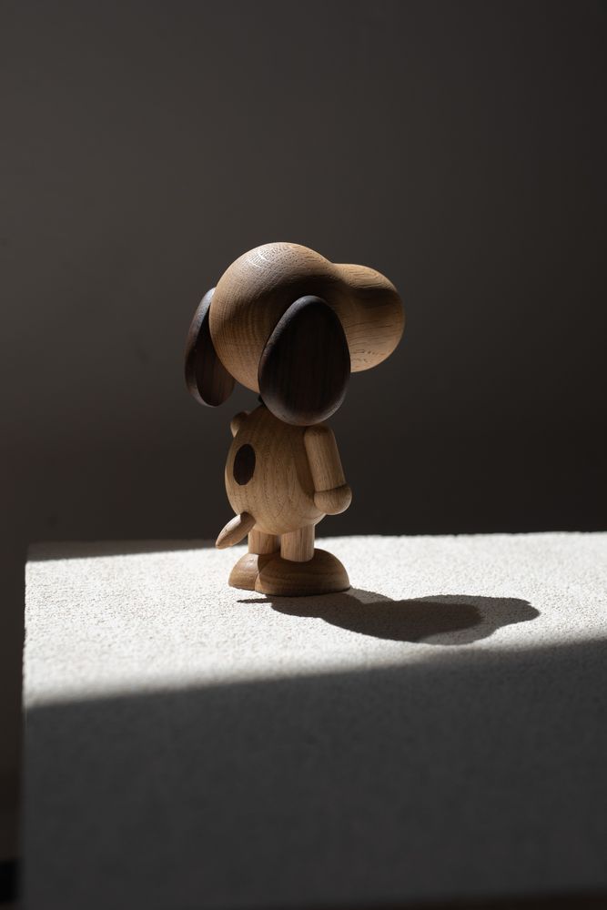 Objets design - Snoopy - Statue en bois - BOYHOOD DESIGN