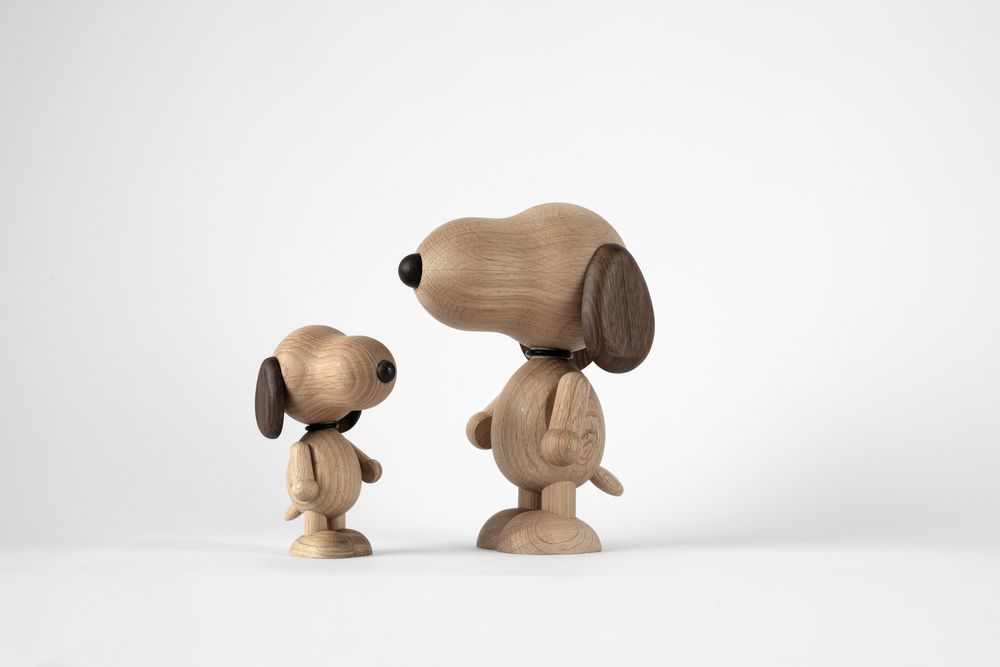 Objets design - Snoopy - Statue en bois - BOYHOOD DESIGN
