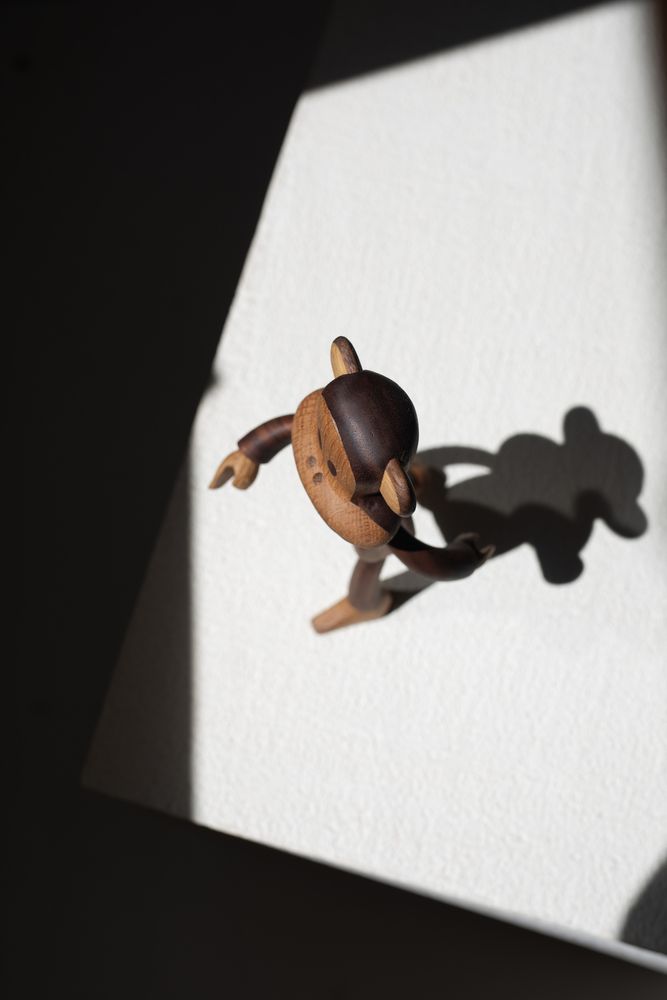 Sculptures, statuettes et miniatures - Julius le singe/Paul Frank - Statue en bois - BOYHOOD DESIGN