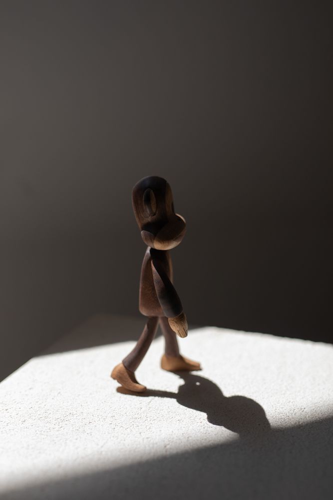 Sculptures, statuettes et miniatures - Julius le singe/Paul Frank - Statue en bois - BOYHOOD DESIGN