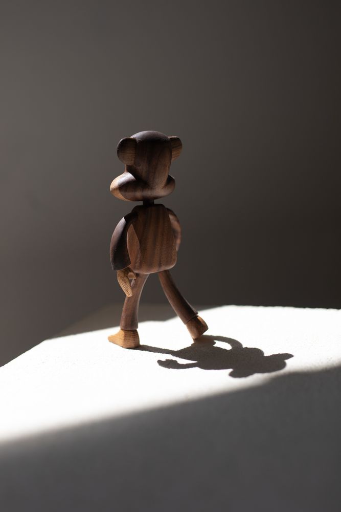 Sculptures, statuettes et miniatures - Julius le singe/Paul Frank - Statue en bois - BOYHOOD DESIGN
