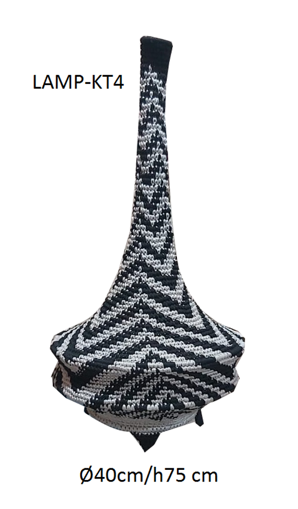 Hanging lights - CABAS PALME CUIR NATUREL - AMAL LINKS
