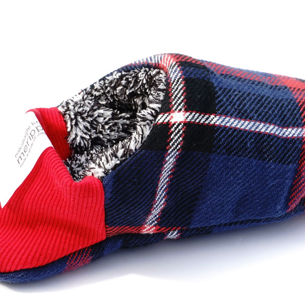 Gifts - Cotton Plaid x Moco moco pile - MERIPPA