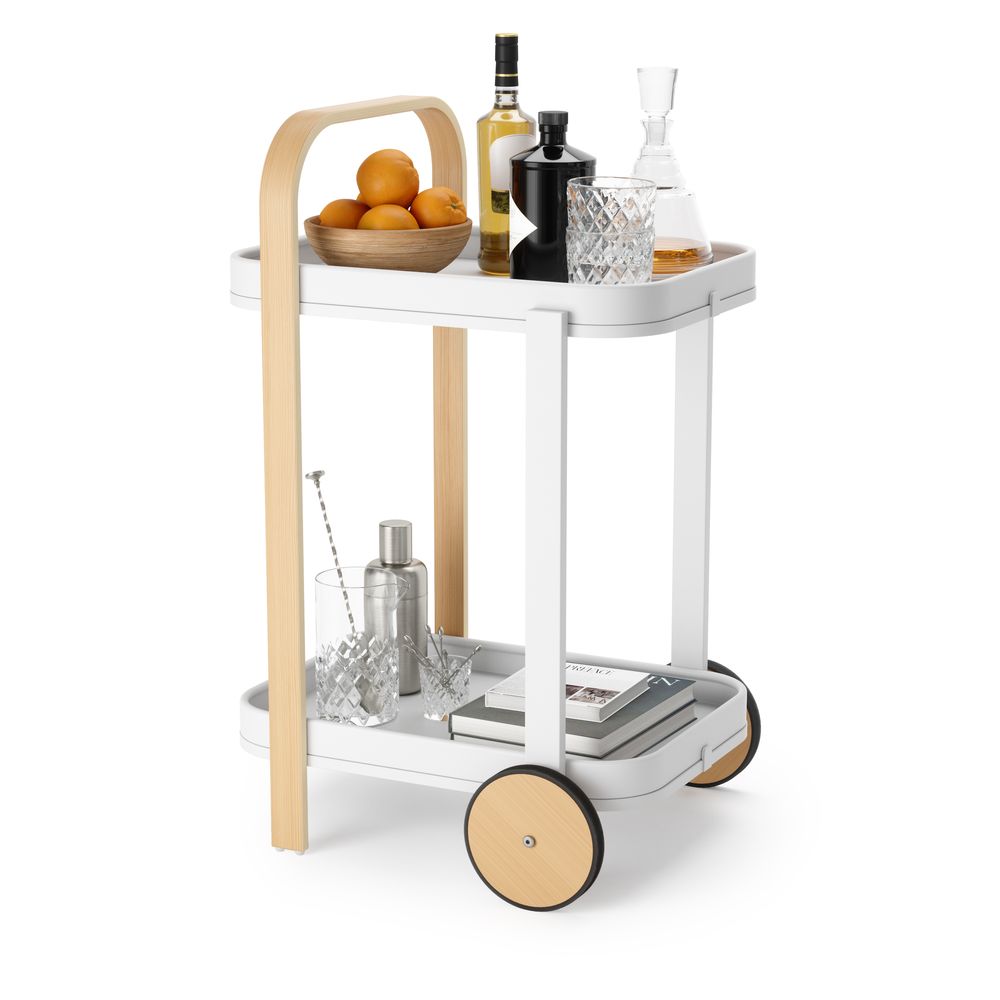 Design objects - BELLWOOD Bar / Serving Cart - UMBRA