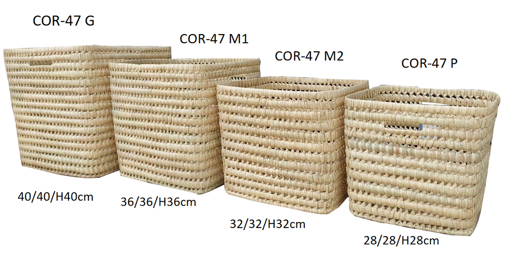 Storage boxes - CORBEILLES ET PANIERS DE PRESENTATION, RANGEMENT ET STOCKAGE - AMAL LINKS