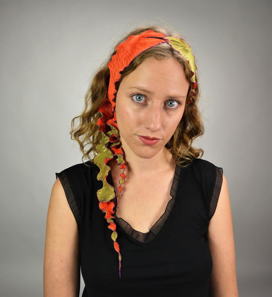 Bijoux - Foulard - bandeau plissé - LINÉ-GÖLZ