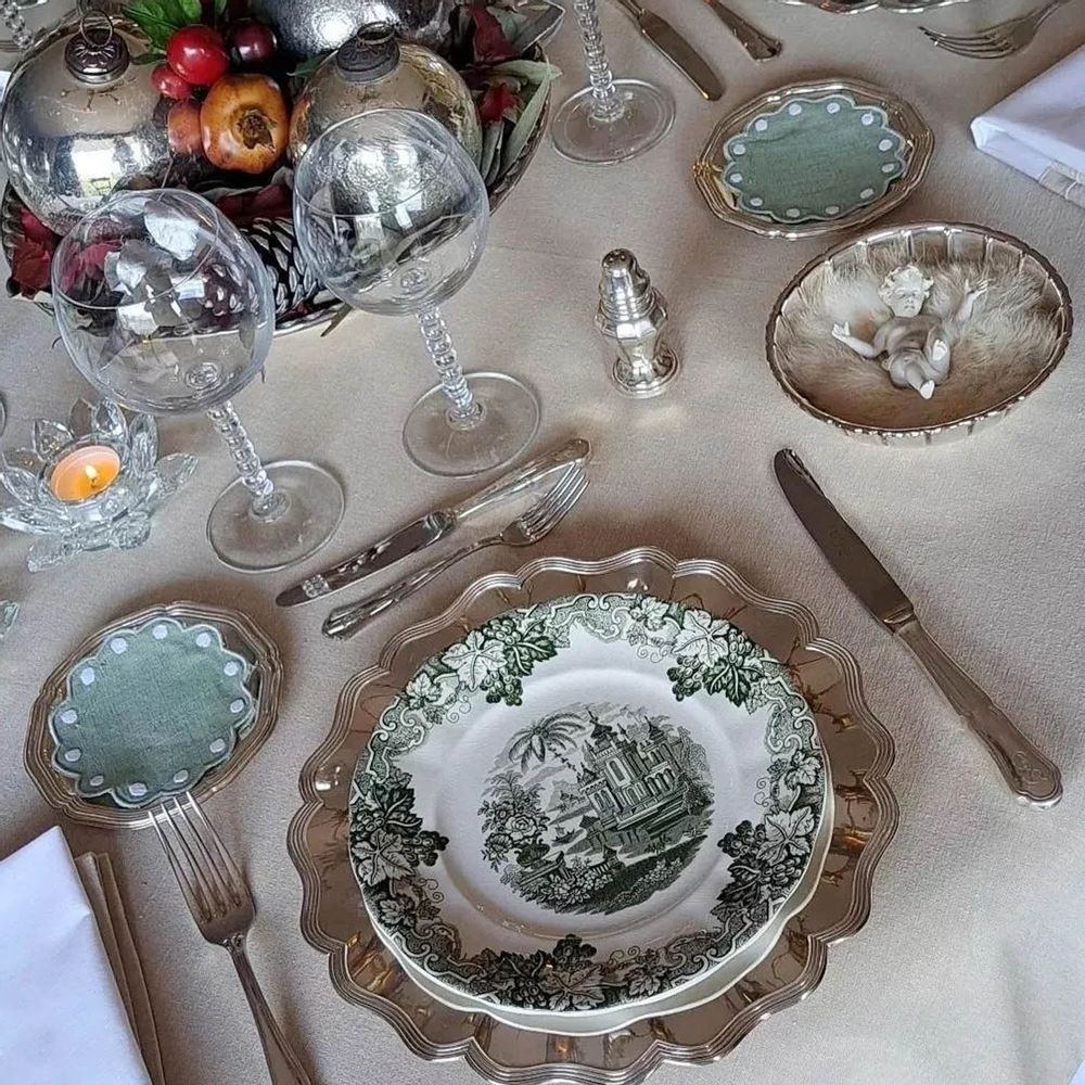Table linen - COASTERS AND BREAD - LA CUCA