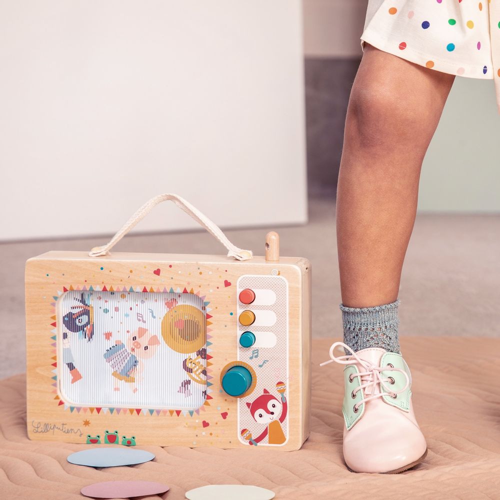 Jouets enfants - Ma première boite à musique animée - LILLIPUTIENS