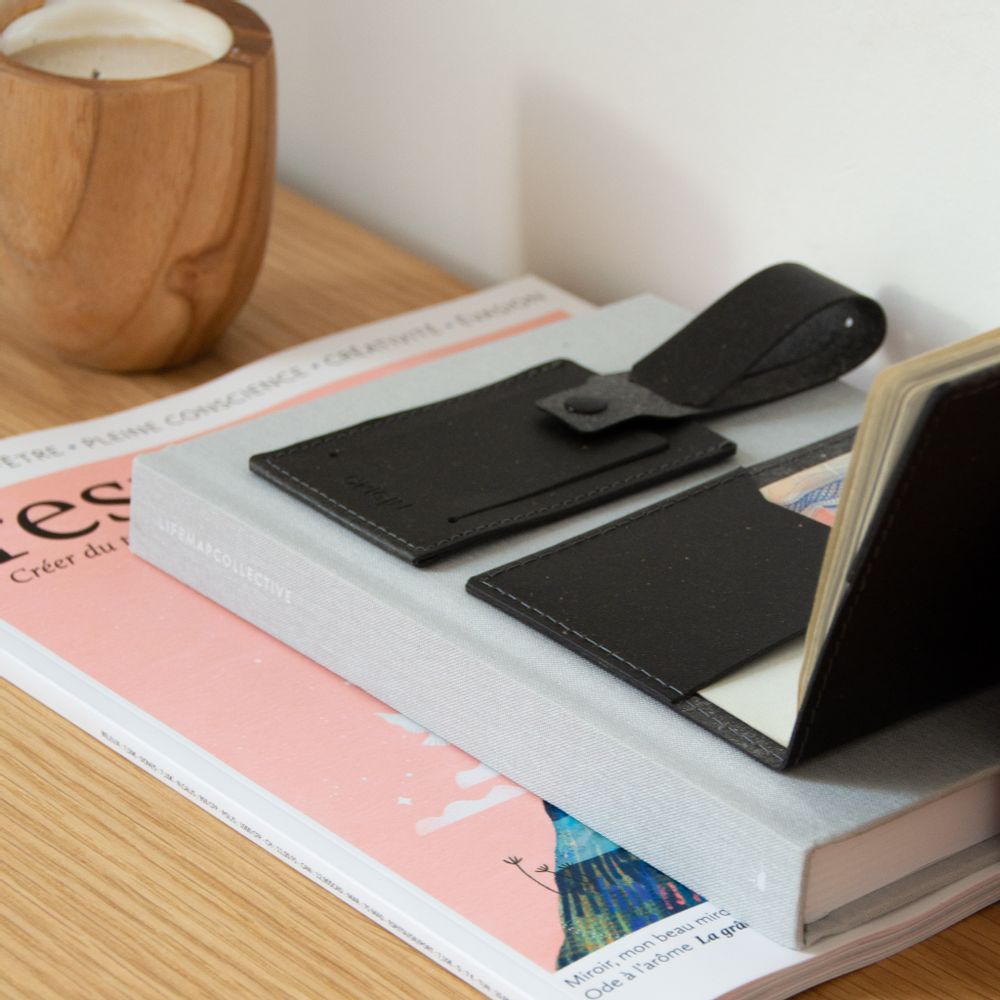 Travel accessories - Luggage Tag - Recycled Leather - Made in France - MAISON ORIGIN