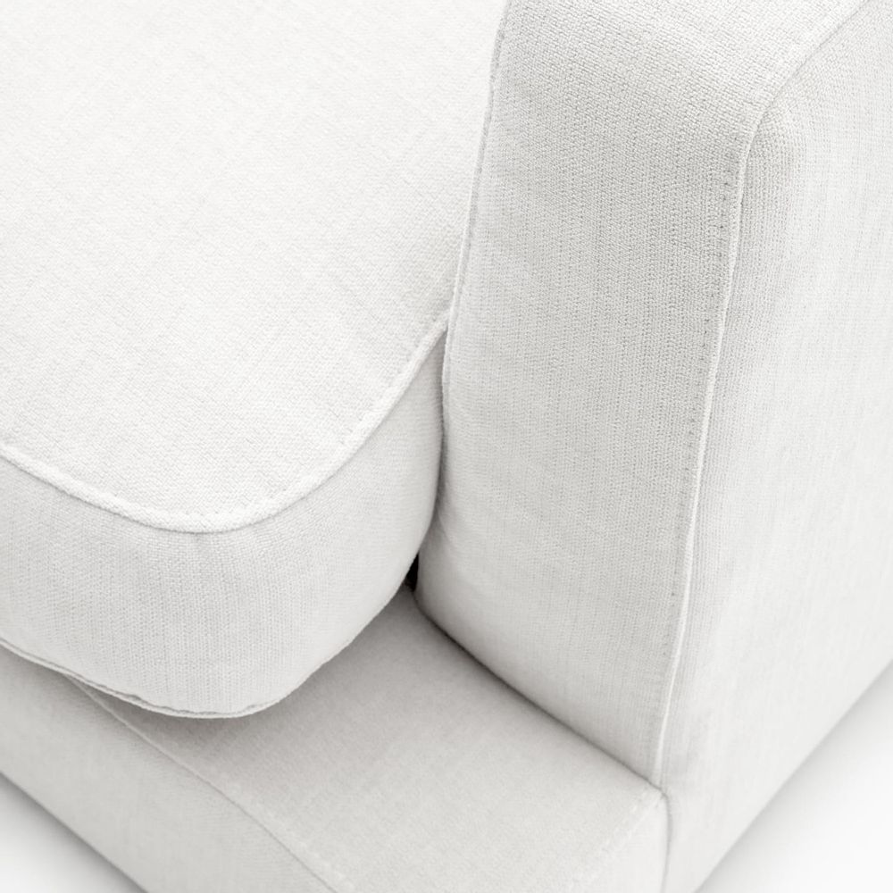 Sofas for hospitalities & contracts - Gala 6 seater sofa in white, 390 cm - KAVE HOME