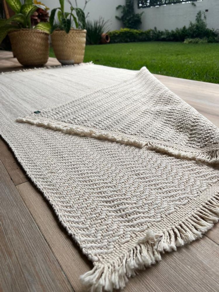 Tapis sur-mesure - Handmade Rugs Alpaca Cotton Yute - T'RU SUSTAINABLE HANDMADE