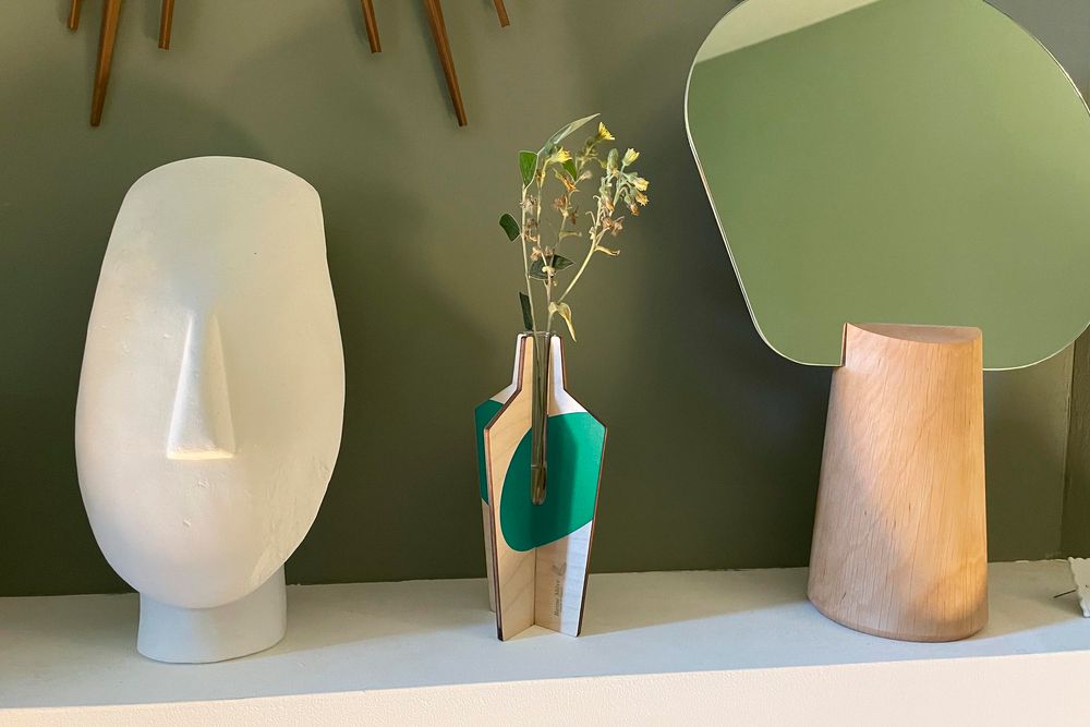 Objets design - Vases anamorphoses | vases à assembler - REINE MÈRE