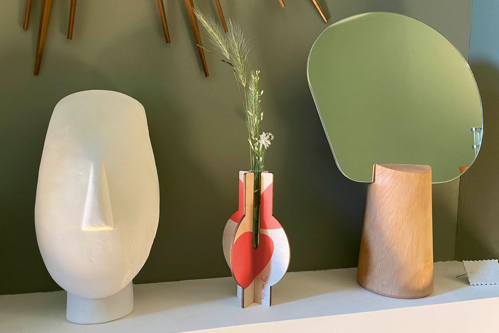 Objets design - Vases anamorphoses | vases à assembler - REINE MÈRE